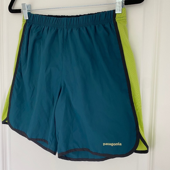 Patagonia Other - Patagonia Men's Teal Green Shorts with Liner Size Small